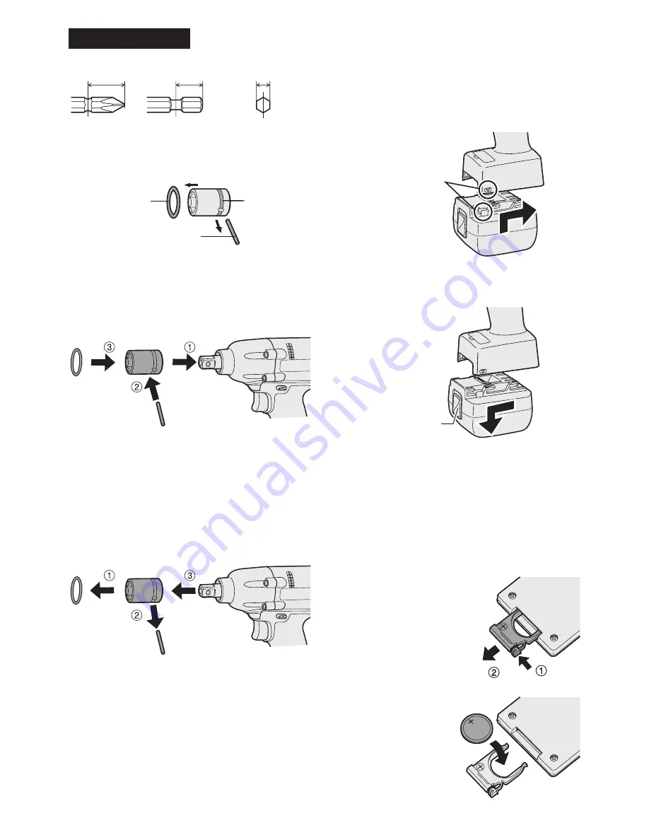 Panasonic EYFLA1A - DRILL - MULTI LANGUAGE Скачать руководство пользователя страница 19