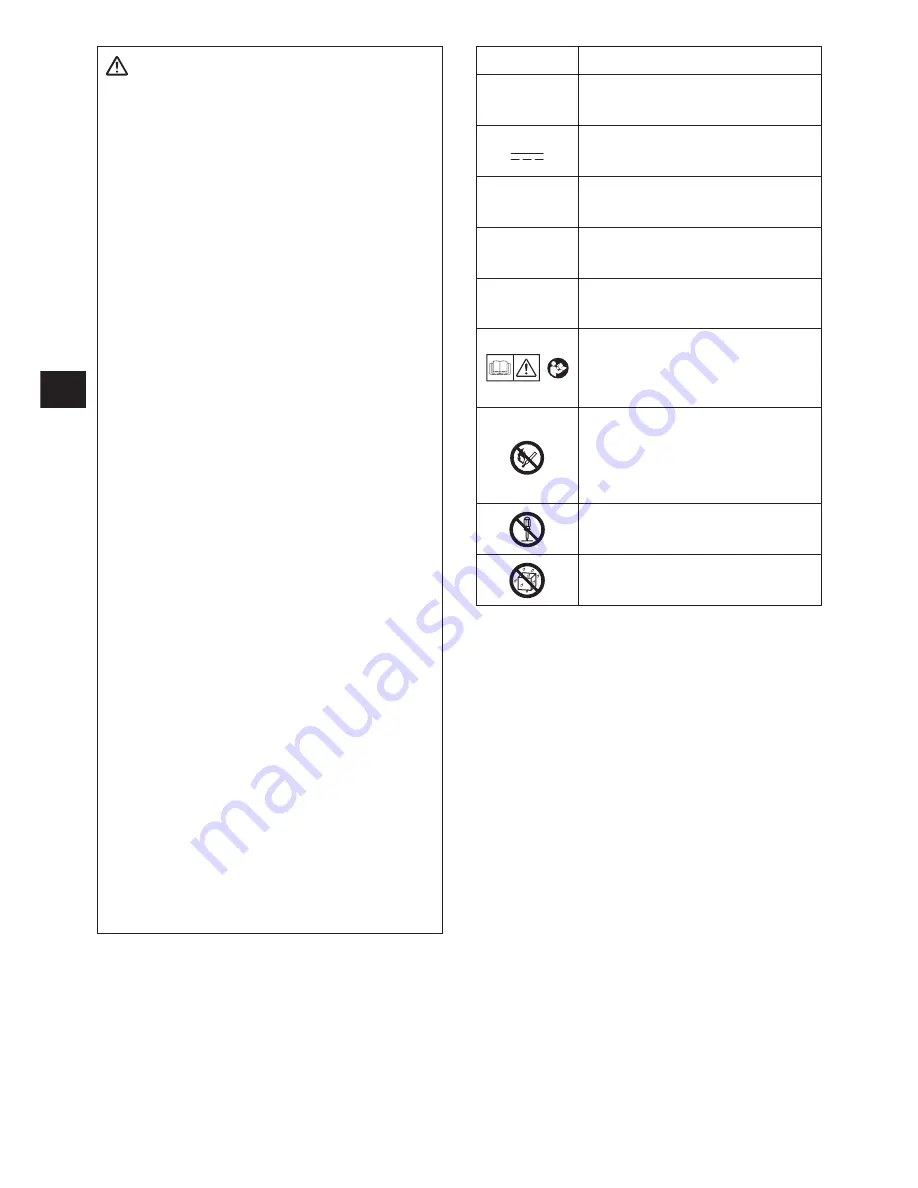 Panasonic EYFNA1C Operating Instructions Manual Download Page 138