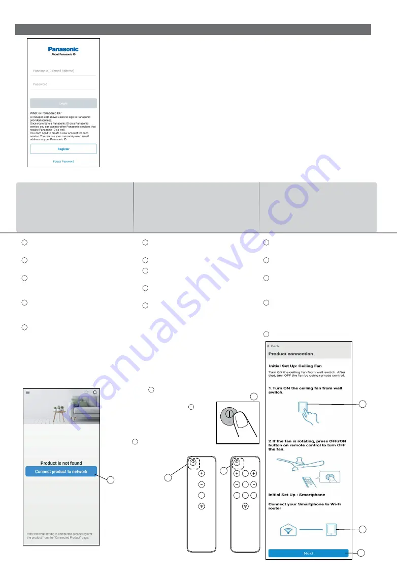 Panasonic F-48DGL Application Instructions Download Page 5