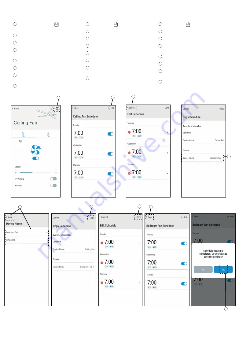 Panasonic F-48DGL Application Instructions Download Page 24