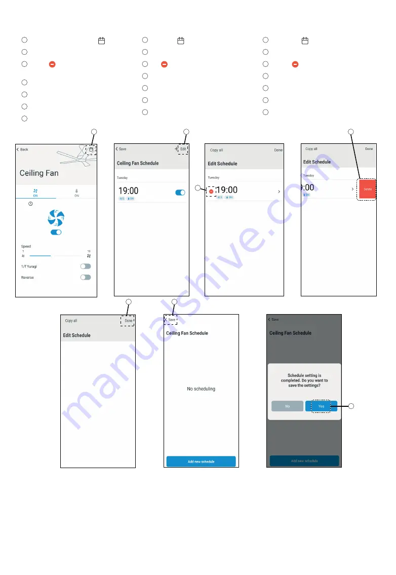 Panasonic F-48DGL Application Instructions Download Page 25