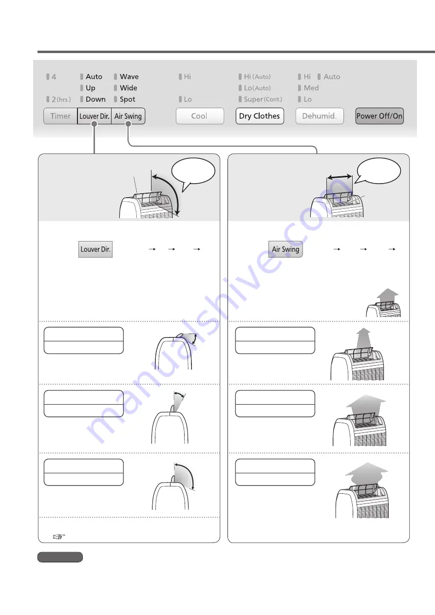 Panasonic F-YHC12X Operating Instructions Manual Download Page 16