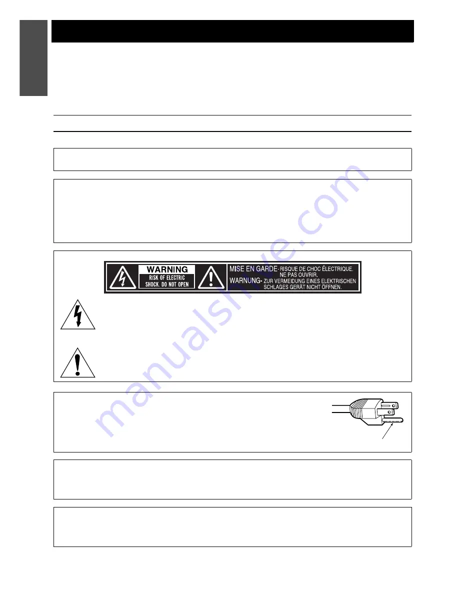 Panasonic F100U - XGA LCD Projector Operating Instructions Manual Download Page 2