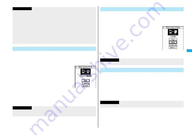 Panasonic Foma p705im Instruction Manual Download Page 171