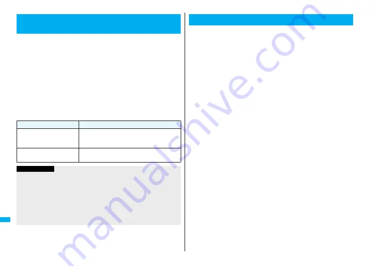 Panasonic Foma p705im Instruction Manual Download Page 404