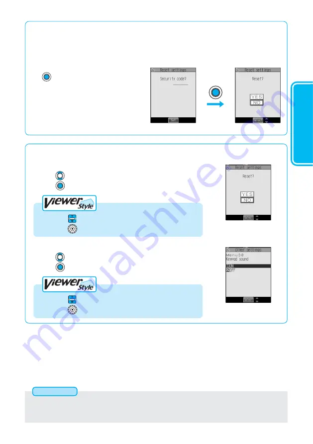 Panasonic FOMA P900iV Manual Download Page 47