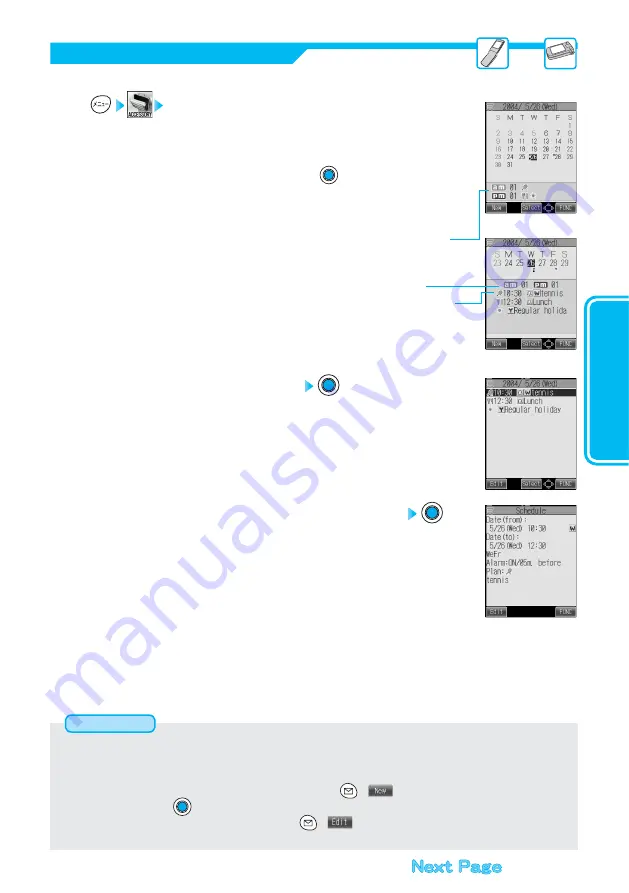 Panasonic FOMA P900iV Manual Download Page 235