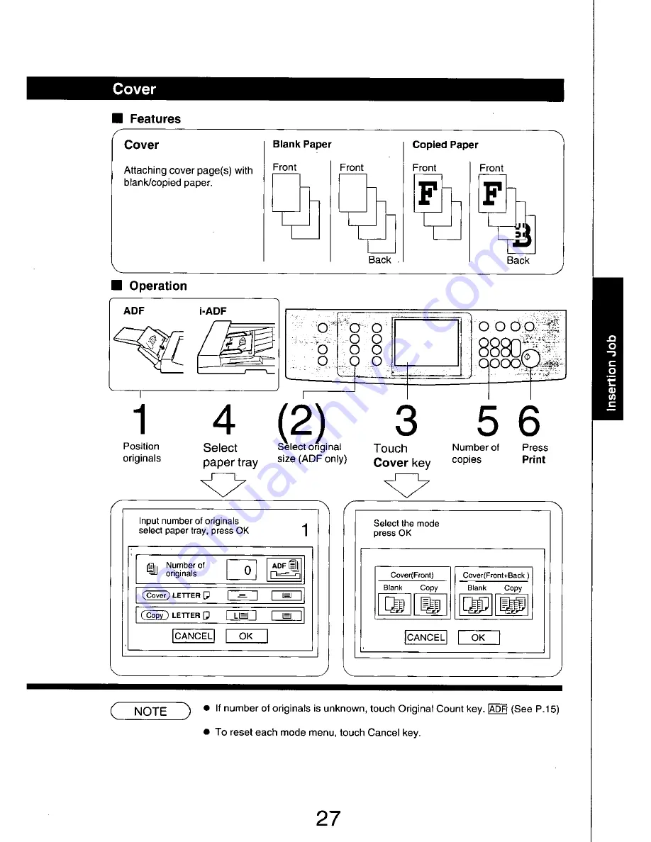 Panasonic FP-7742 Operating Manual Download Page 27