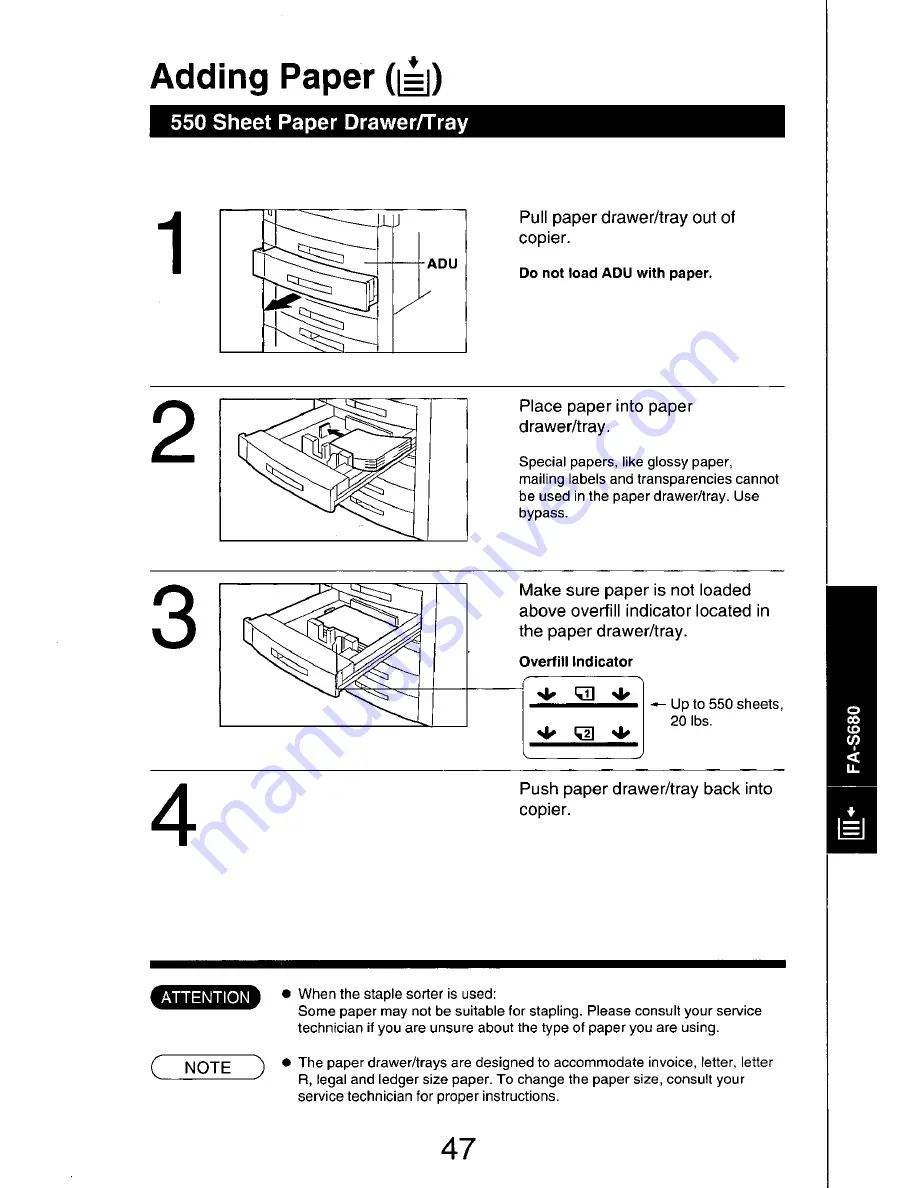 Panasonic FP-7742 Operating Manual Download Page 47