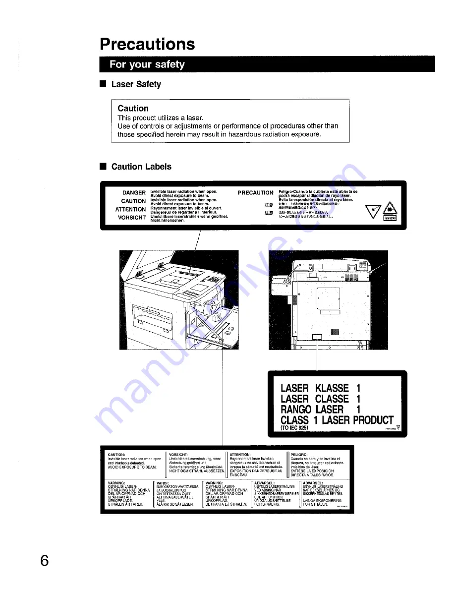 Panasonic FP-D350 Operating Manual Download Page 6