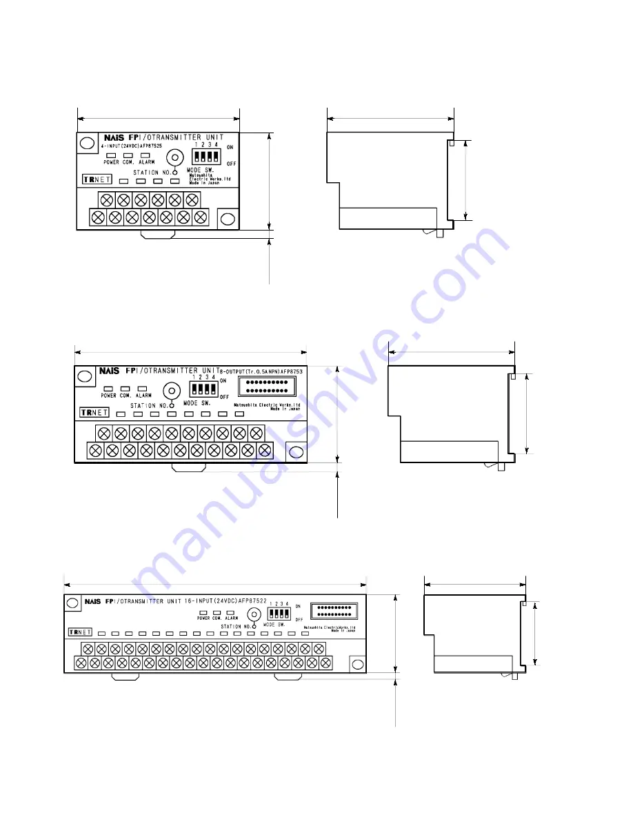 Panasonic FP10S Technical Manual Download Page 124