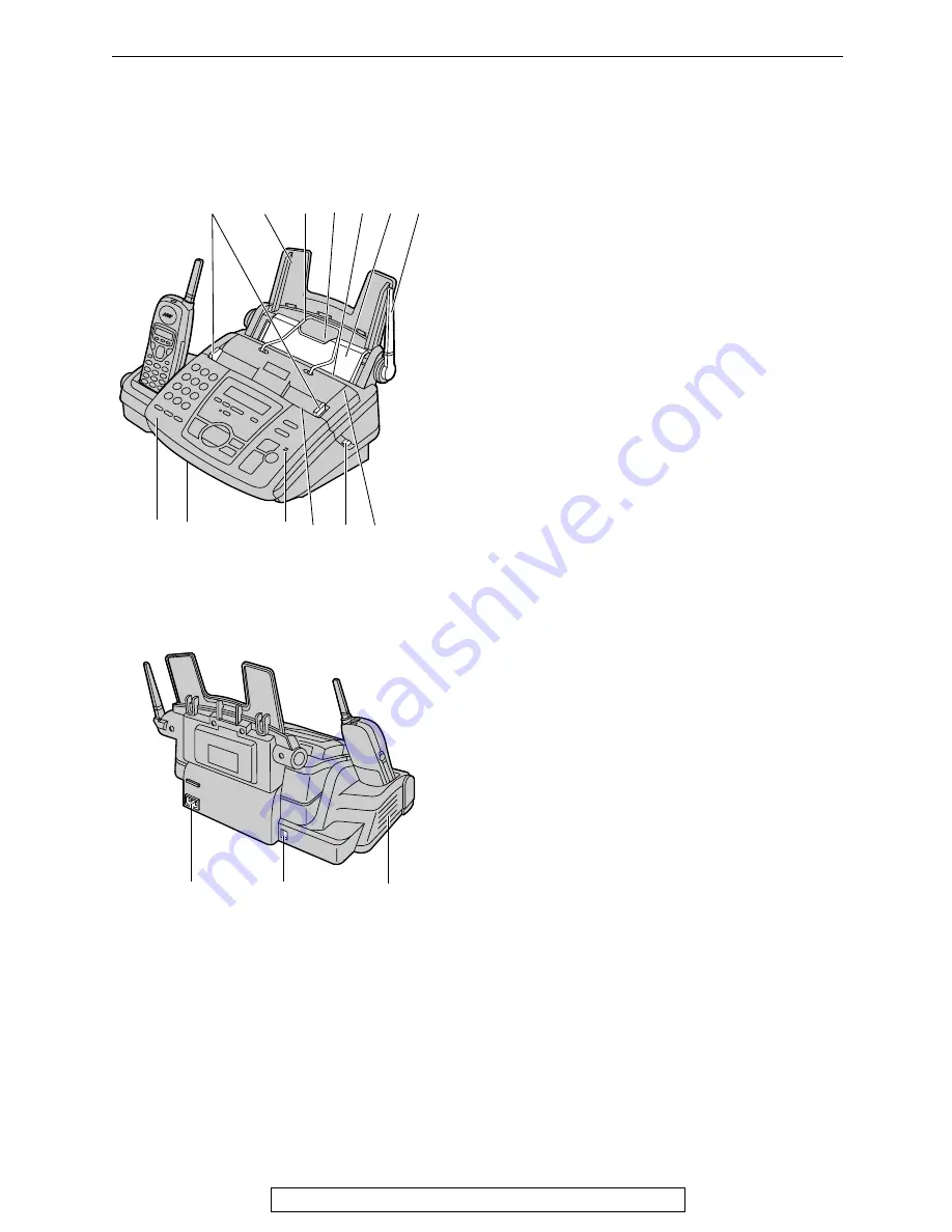 Panasonic FPG371 - B/W Thermal Transfer Operating Instructions Manual Download Page 12