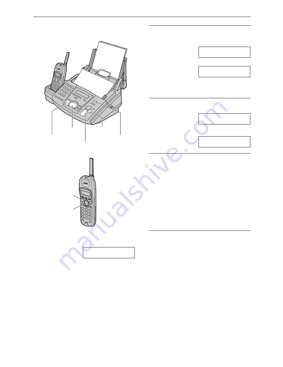 Panasonic FPG371 - B/W Thermal Transfer Operating Instructions Manual Download Page 51