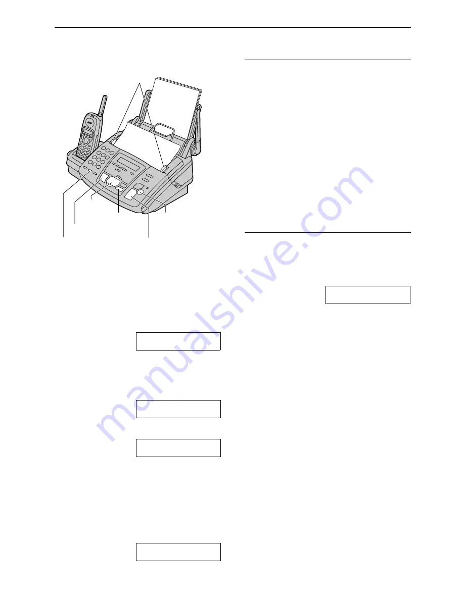 Panasonic FPG371 - B/W Thermal Transfer Operating Instructions Manual Download Page 55