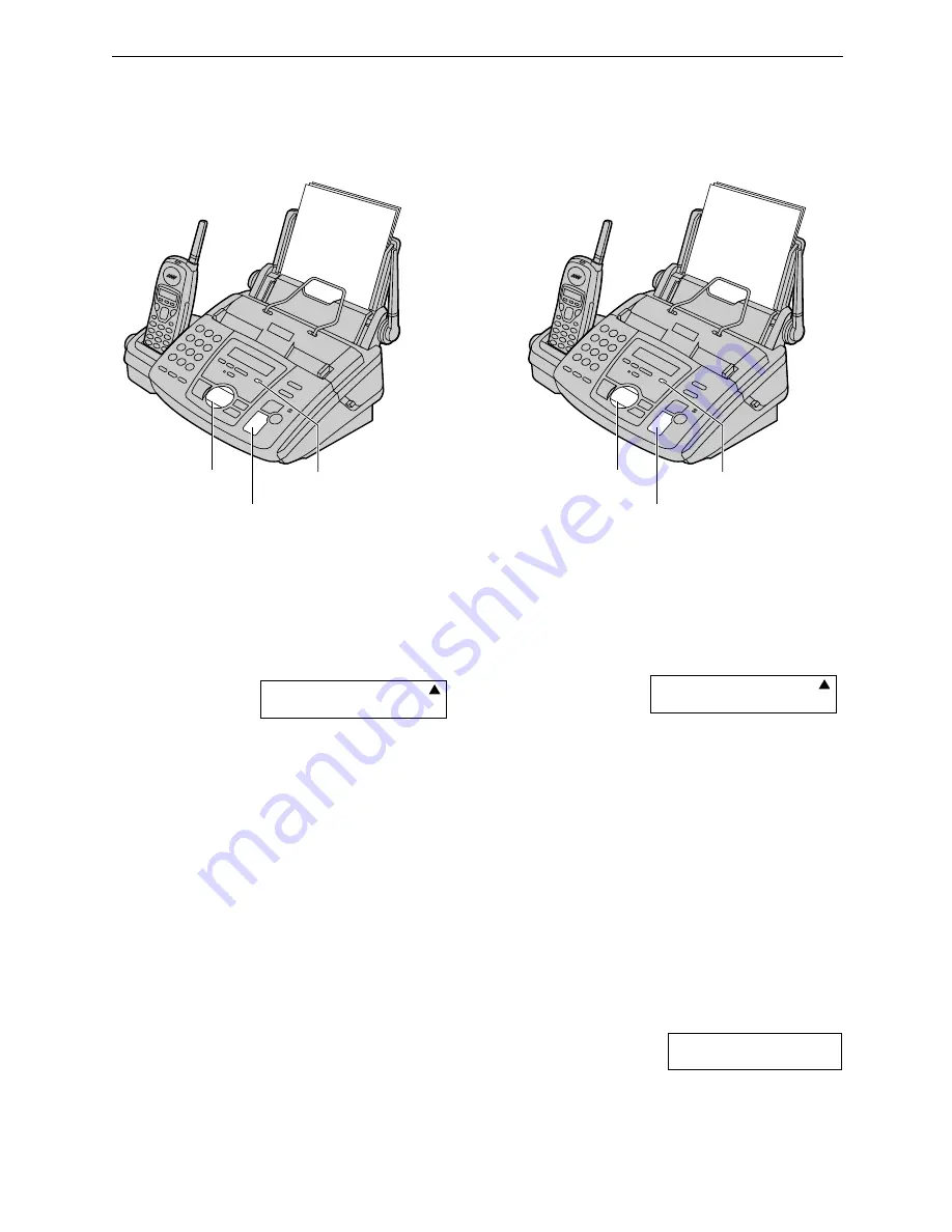 Panasonic FPG371 - B/W Thermal Transfer Operating Instructions Manual Download Page 64