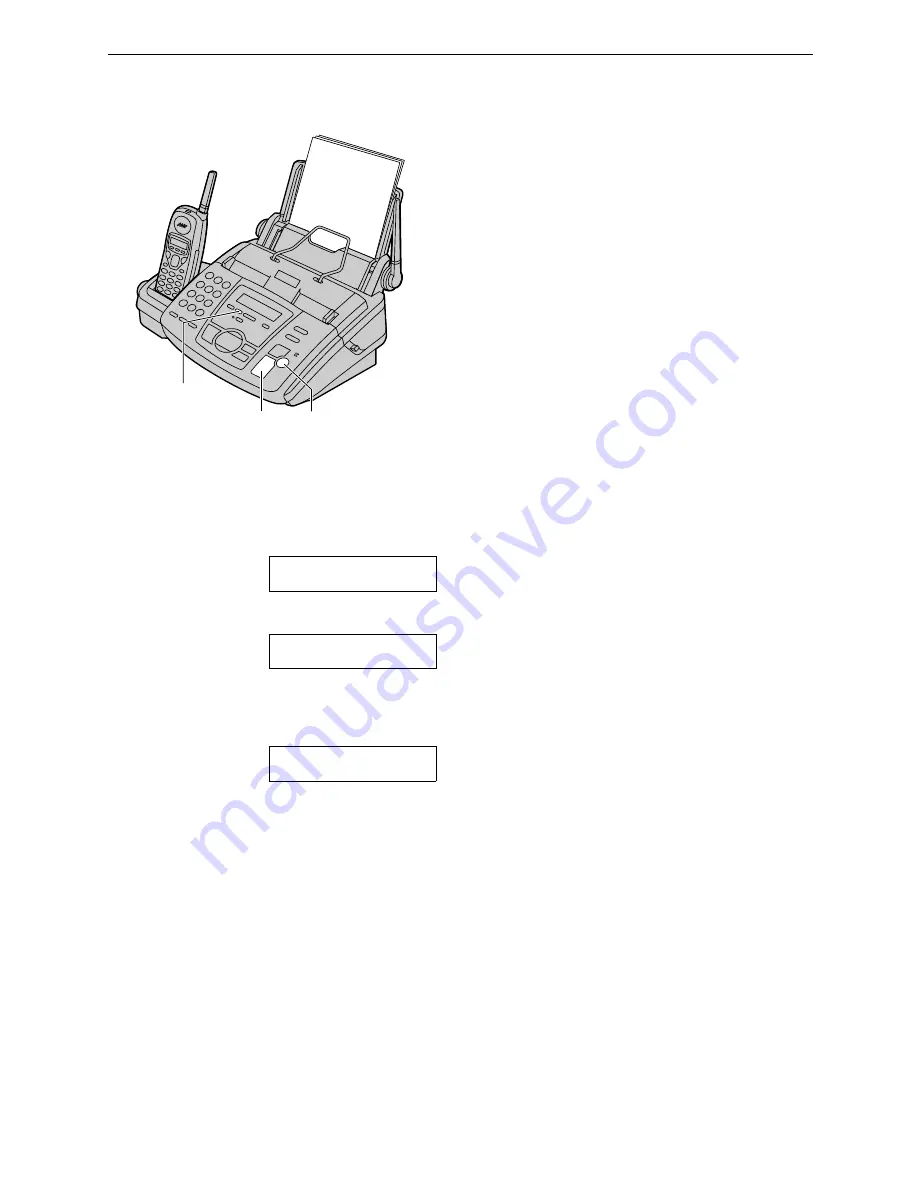 Panasonic FPG371 - B/W Thermal Transfer Operating Instructions Manual Download Page 72