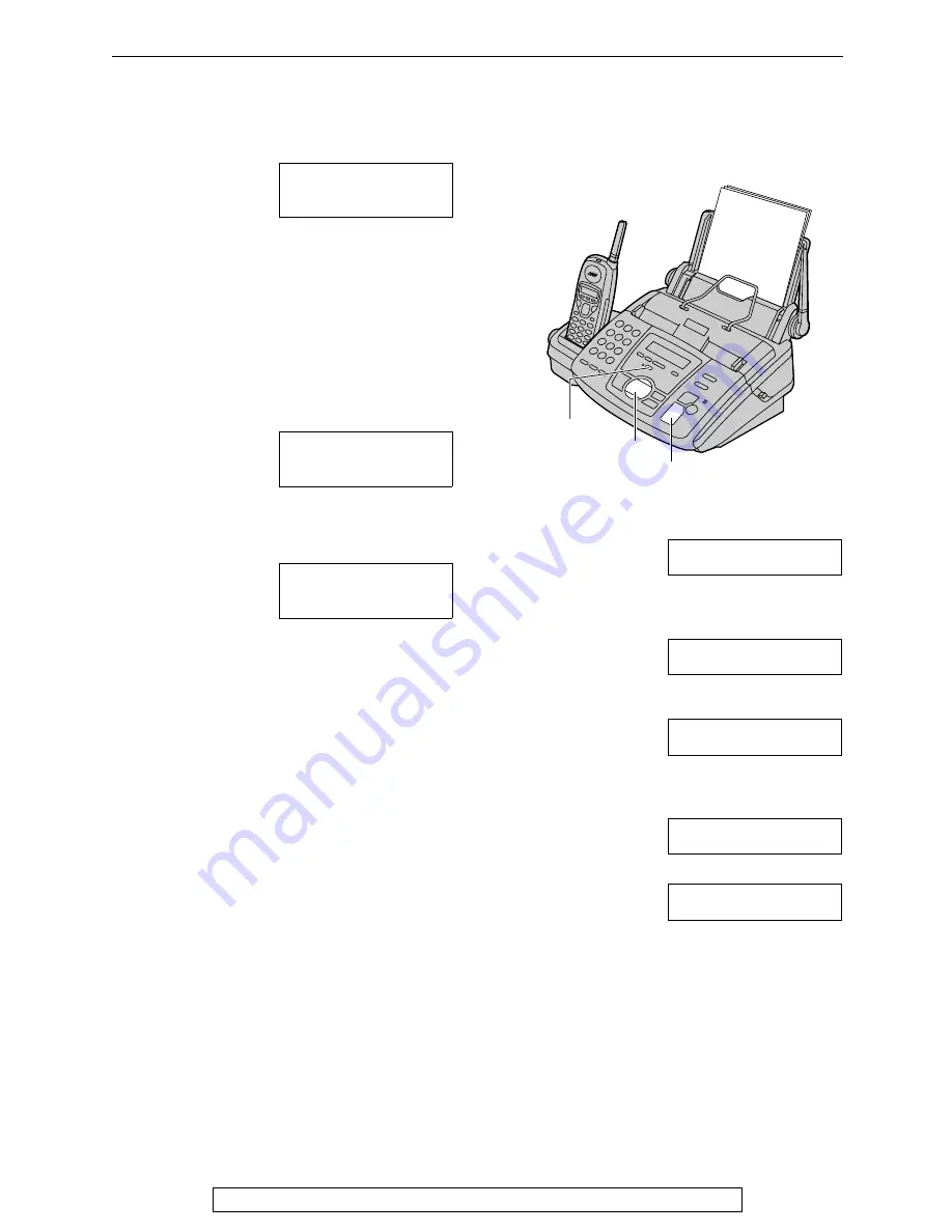 Panasonic FPG371 - B/W Thermal Transfer Operating Instructions Manual Download Page 117