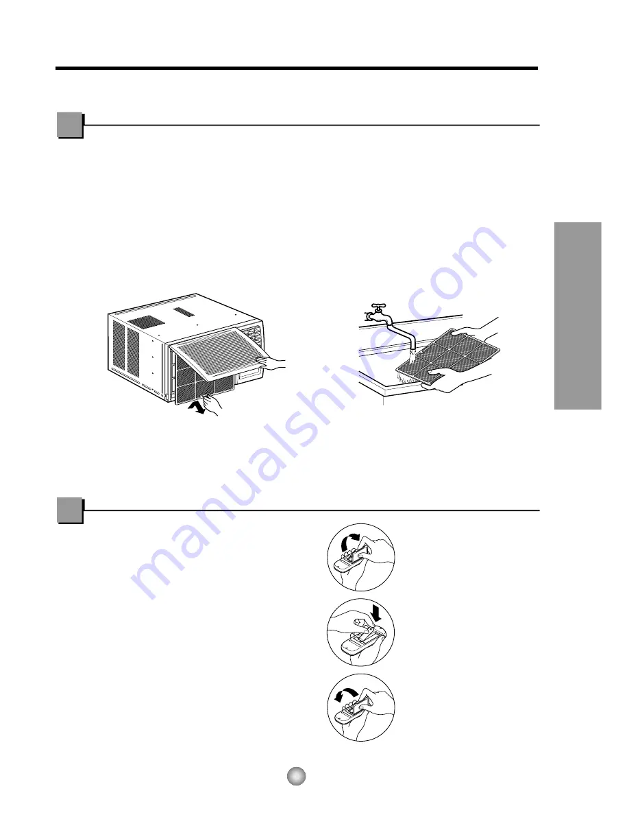 Panasonic French) Installation And Operating Instructions Manual Download Page 9