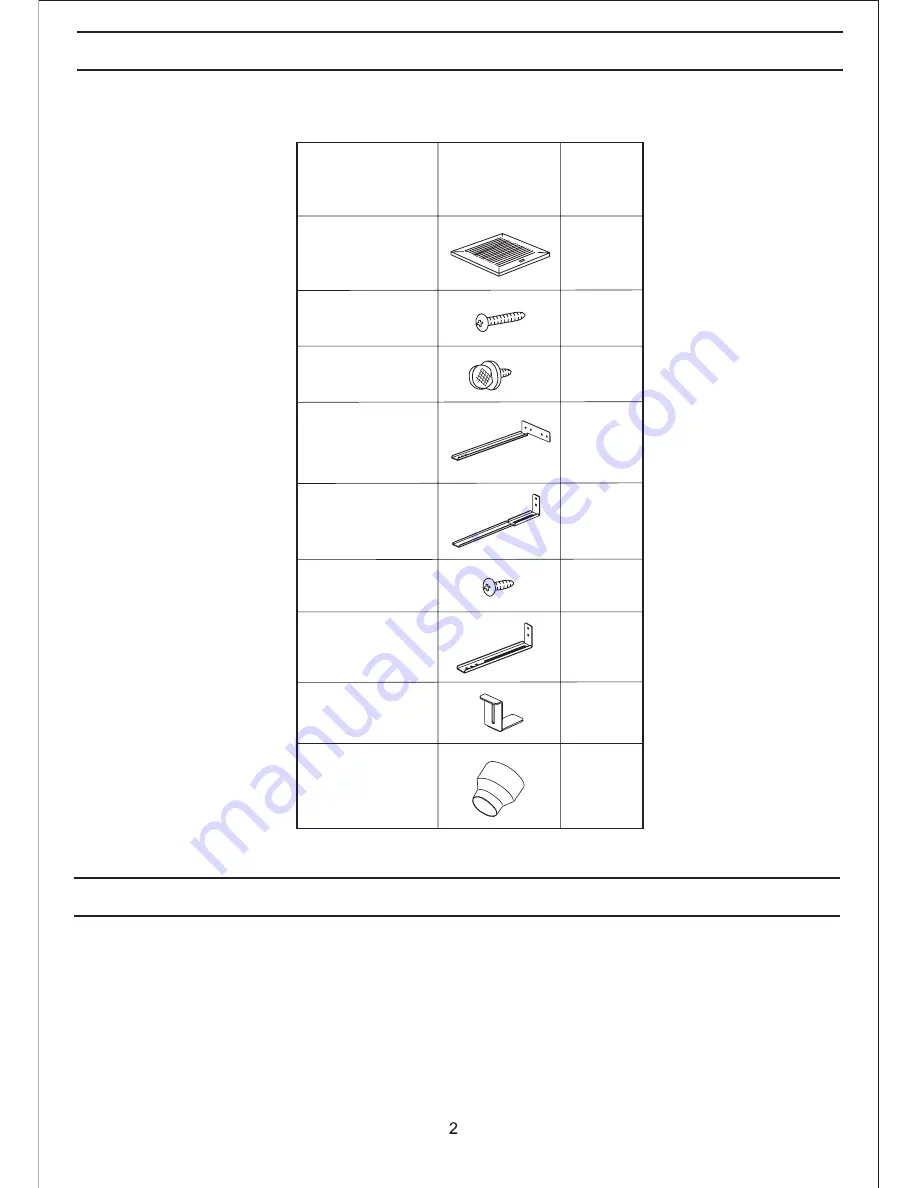 Panasonic FV-05VF1 Installation Instructions Manual Download Page 2