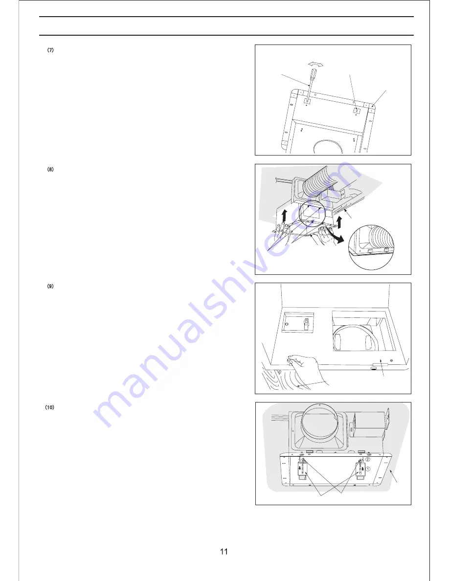 Panasonic FV-05VF1 Installation Instructions Manual Download Page 11