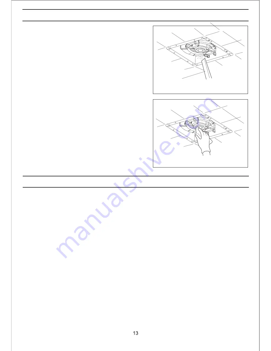 Panasonic FV-05VF1 Installation Instructions Manual Download Page 13