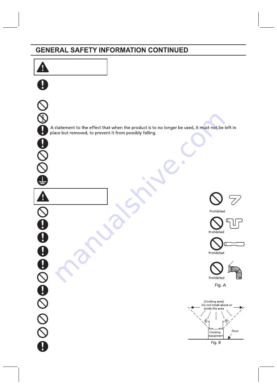 Panasonic FV-05VFL4 Installation Instructions Manual Download Page 3