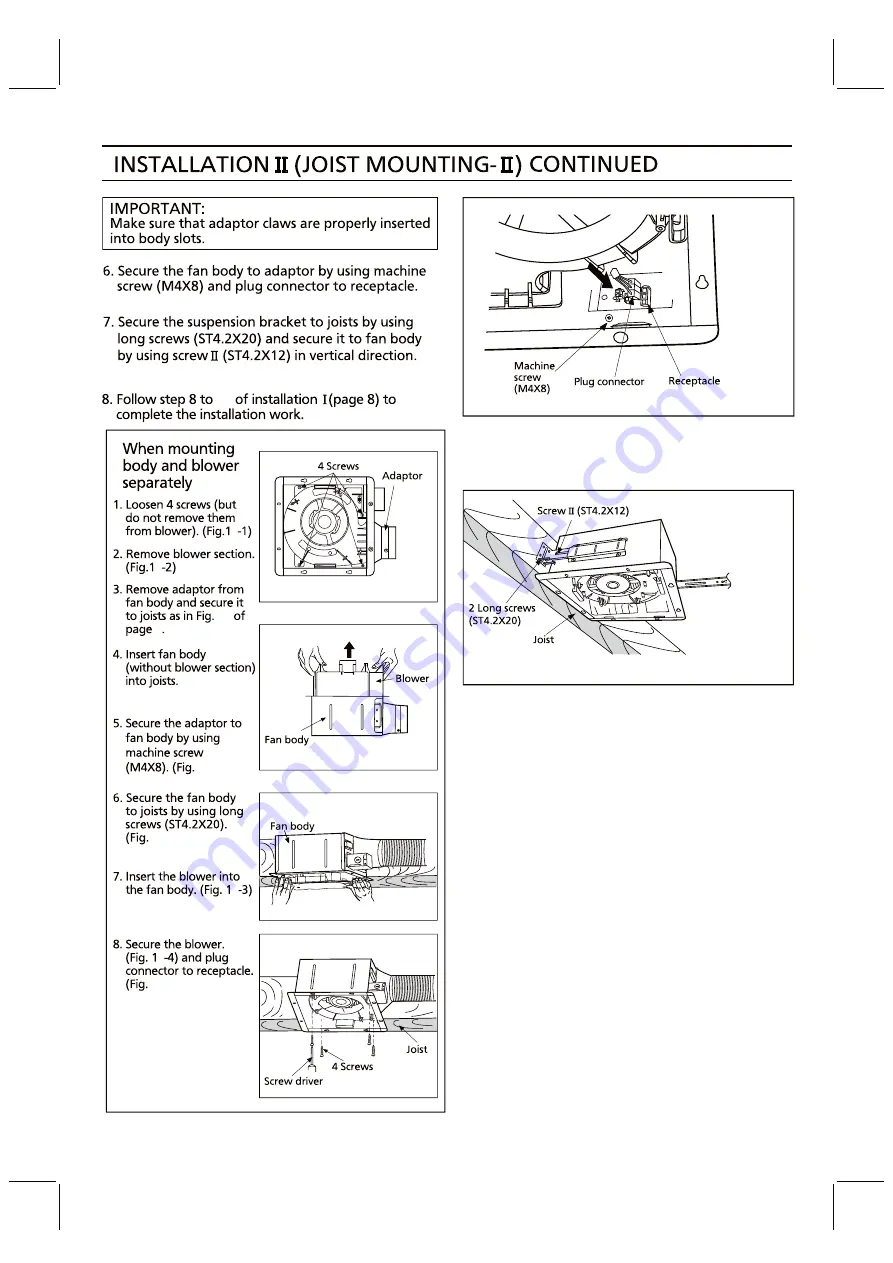 Panasonic FV-05VFL4 Скачать руководство пользователя страница 10