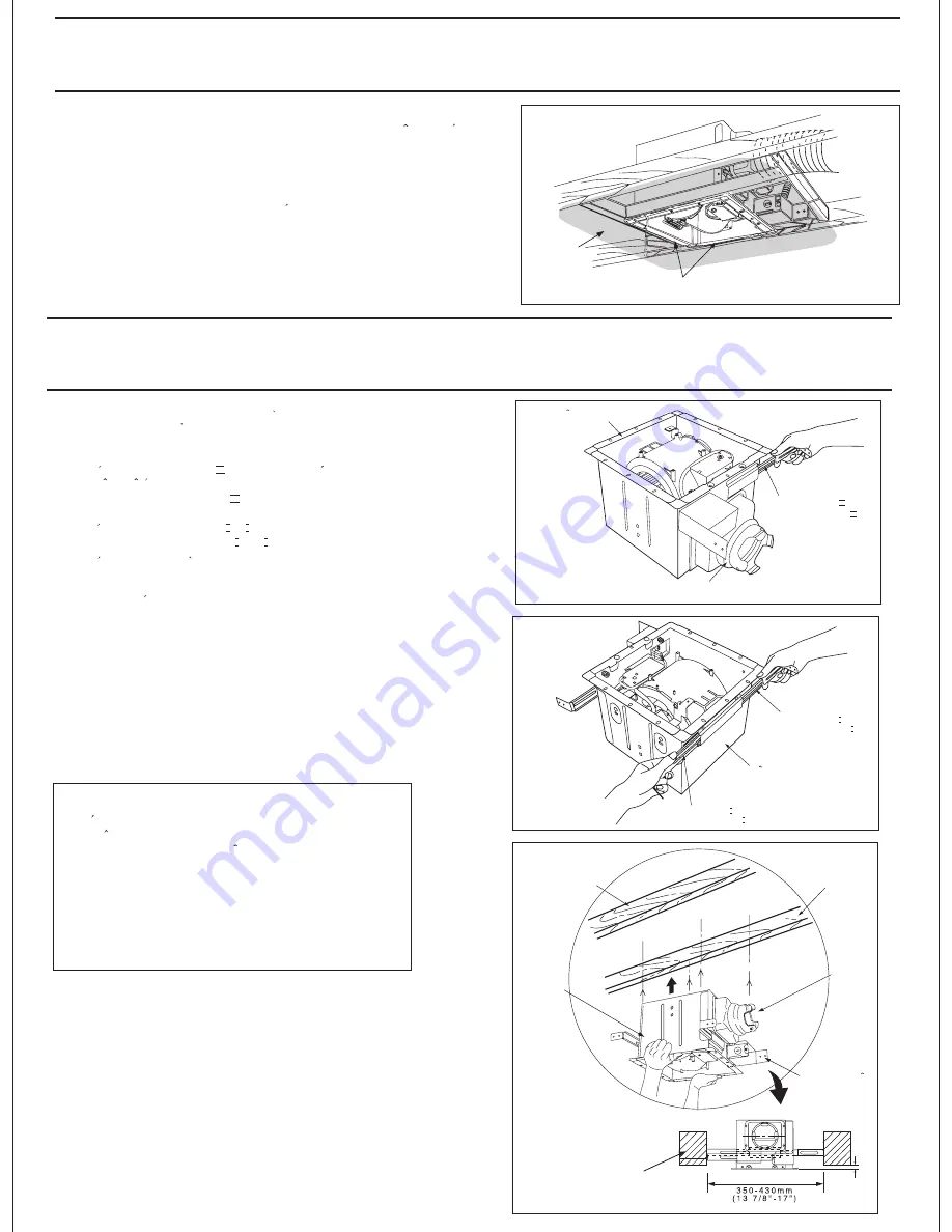 Panasonic FV-05VQ2 Installation Instructions Manual Download Page 8