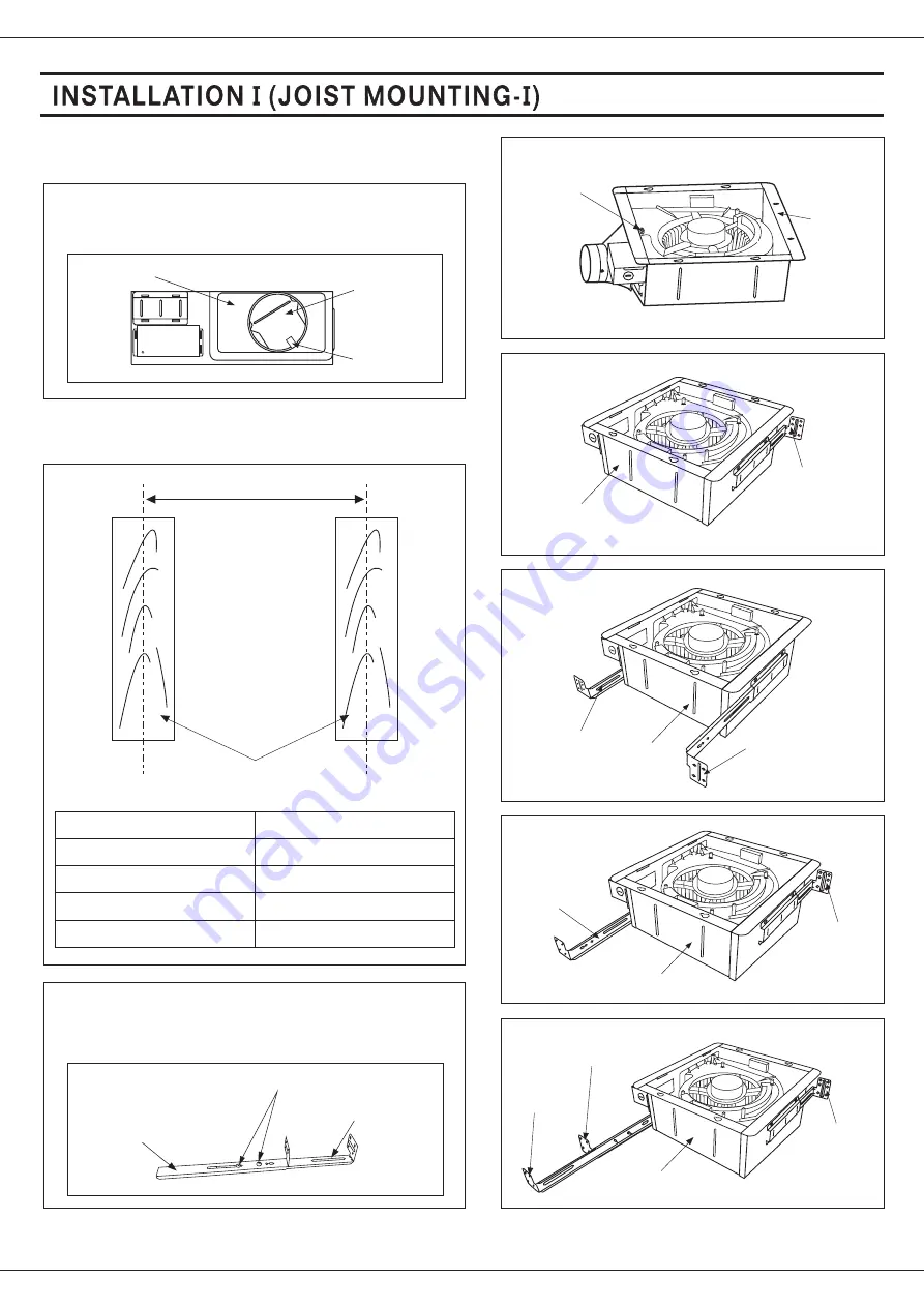 Panasonic FV-05VS1 Installation Instructions Manual Download Page 6