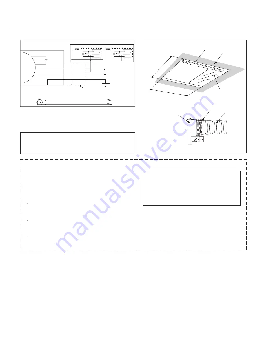 Panasonic FV-07VQL3 Installation Instructions Manual Download Page 6