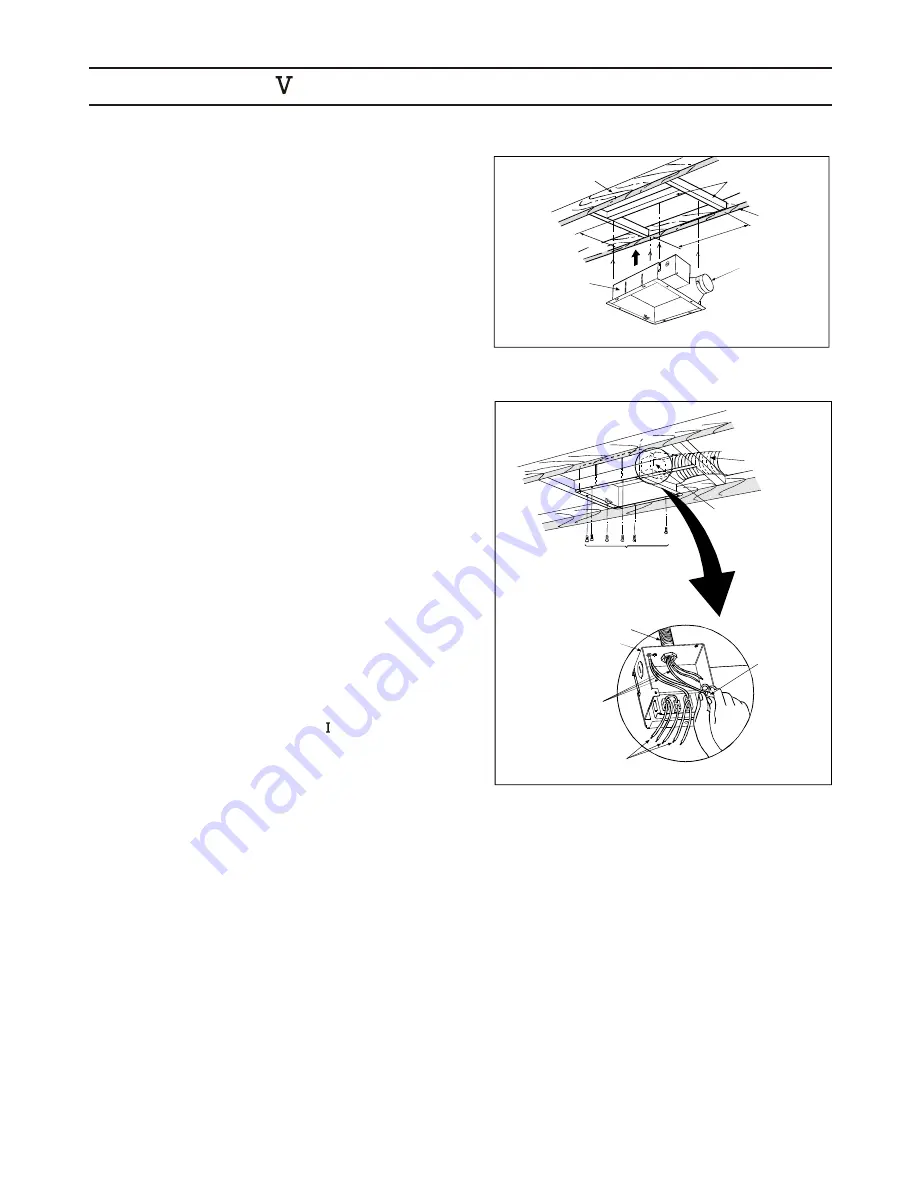 Panasonic FV-08VSLA2 Supplementary Installation Instructions Download Page 11