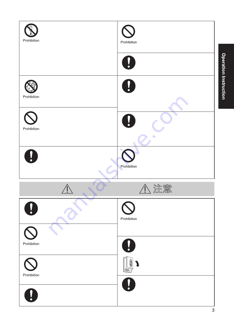 Panasonic FY-01KZDY8A Скачать руководство пользователя страница 3