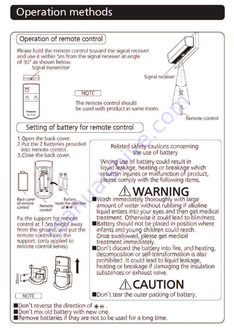 Panasonic FY-3009U1 Service Manual Download Page 13