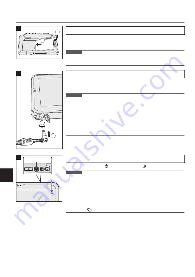 Panasonic FZ-M1 Series Operating Instructions Manual Download Page 98