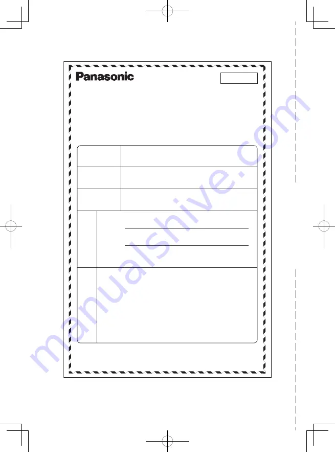 Panasonic FZ-VCBM11U Скачать руководство пользователя страница 20