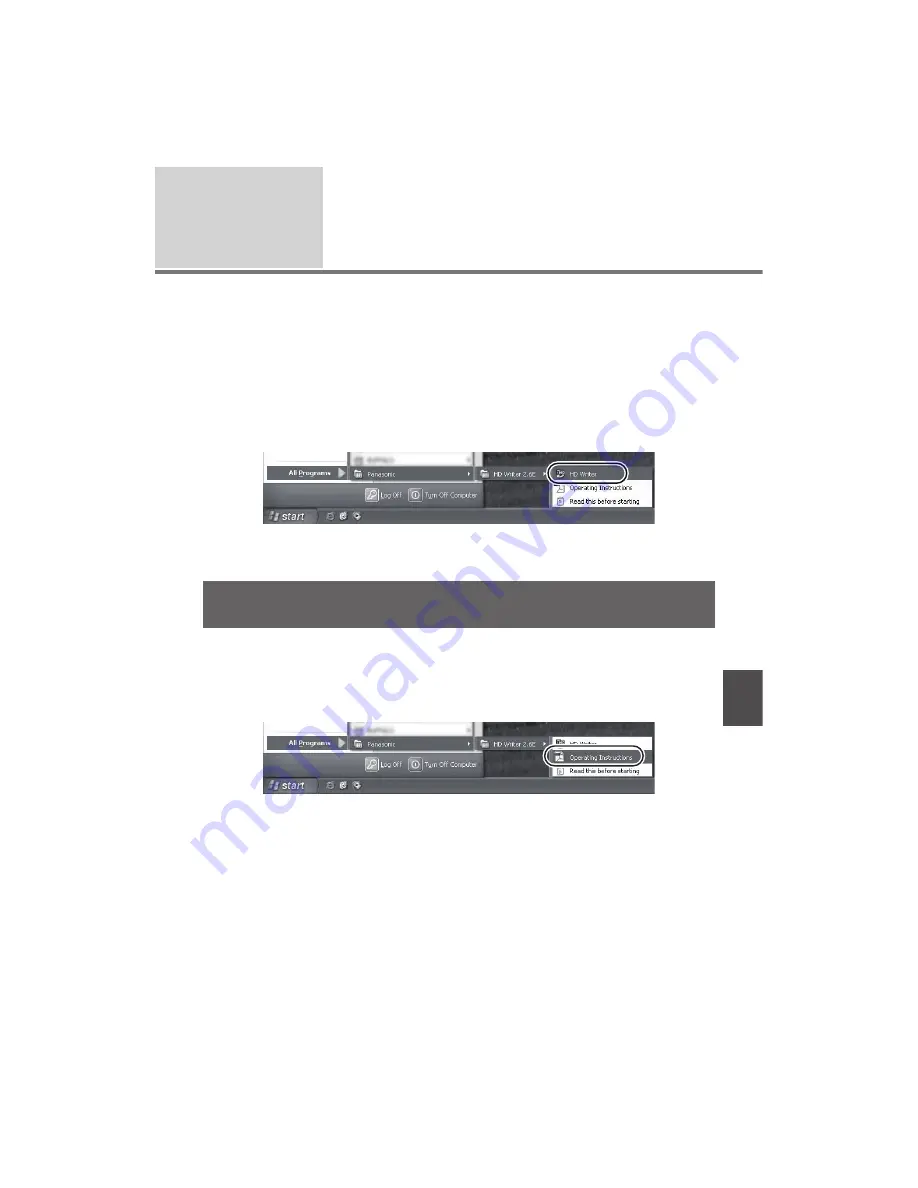 Panasonic HDC HS100 - Flash Memory High Definition Camcorder Operating Instructions Manual Download Page 117