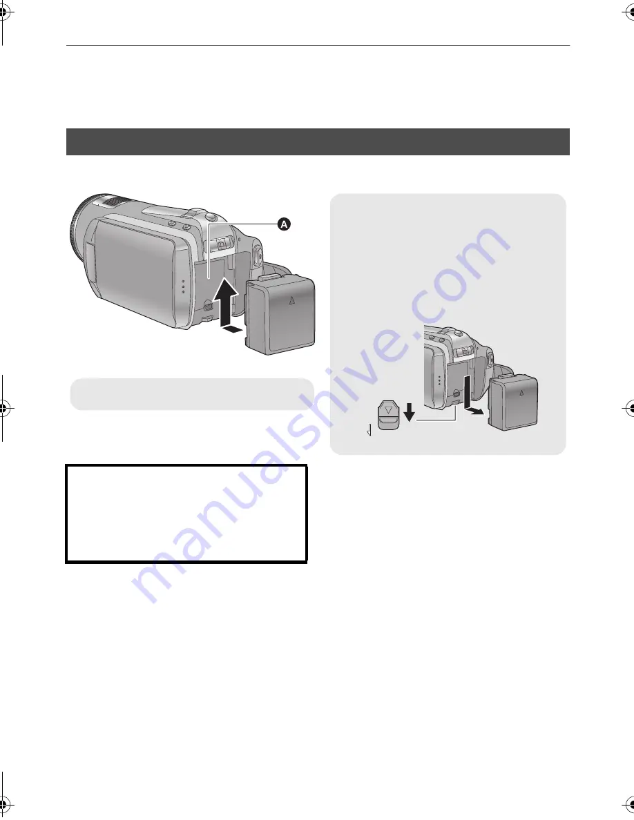 Panasonic HDC-HS25 Operating Instructions Manual Download Page 20