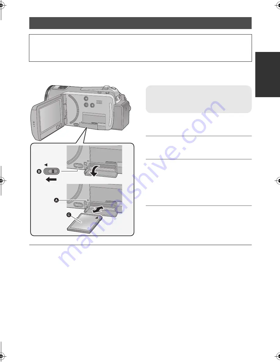 Panasonic HDC-HS25 Operating Instructions Manual Download Page 25