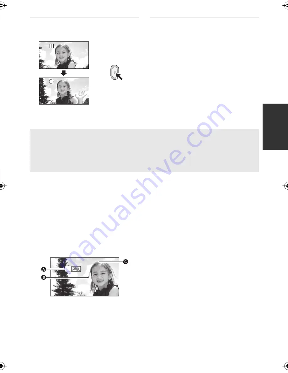 Panasonic HDC-HS25 Operating Instructions Manual Download Page 47