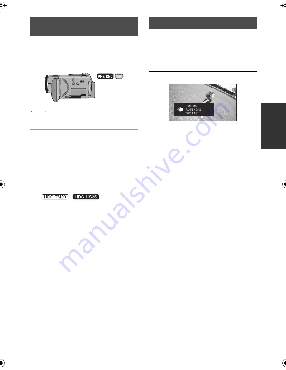 Panasonic HDC-HS25 Operating Instructions Manual Download Page 49