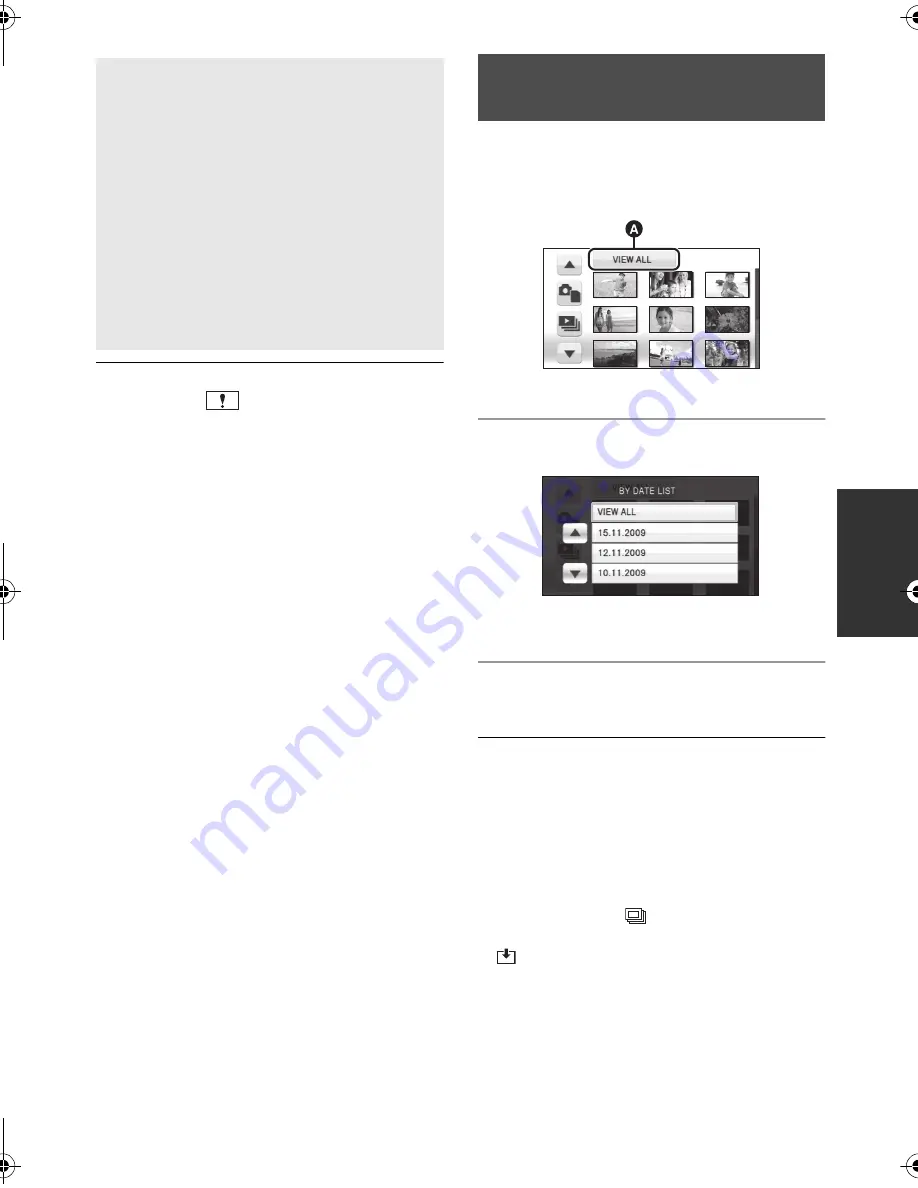 Panasonic HDC-HS25 Operating Instructions Manual Download Page 83