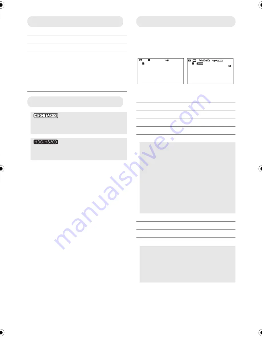 Panasonic HDC-HS300 Operating Instructions Manual Download Page 34