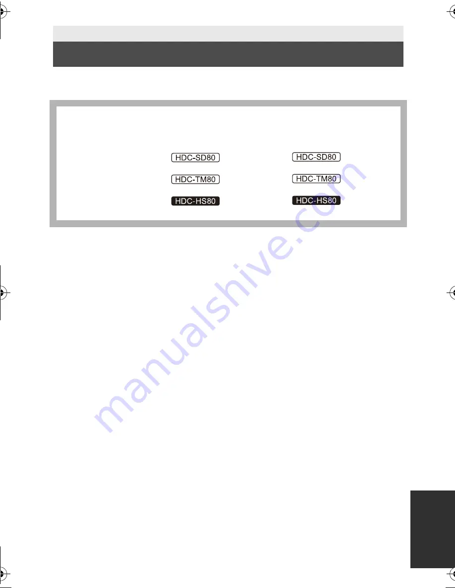 Panasonic HDC-HS80 Owner'S Manual Download Page 143