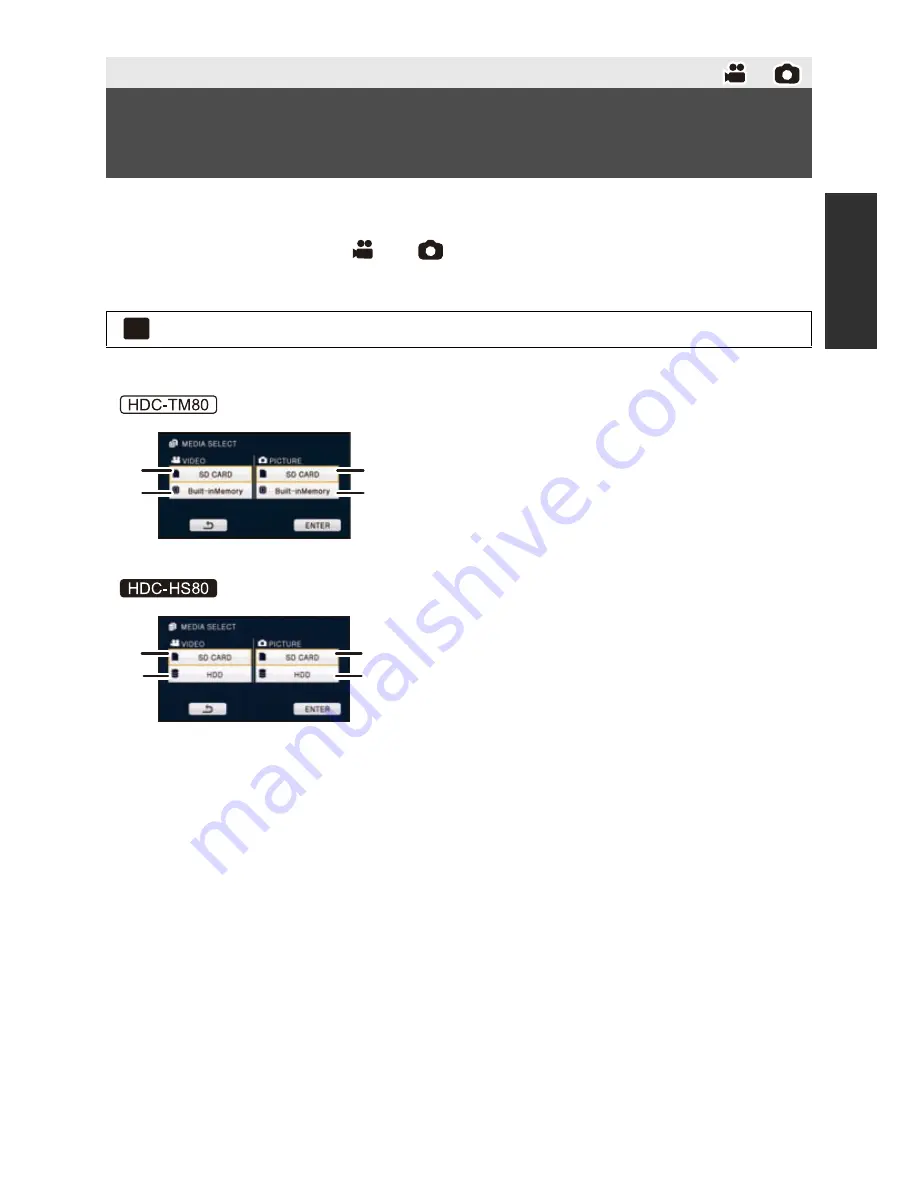 Panasonic HDC-HS80P Owner'S Manual Download Page 31