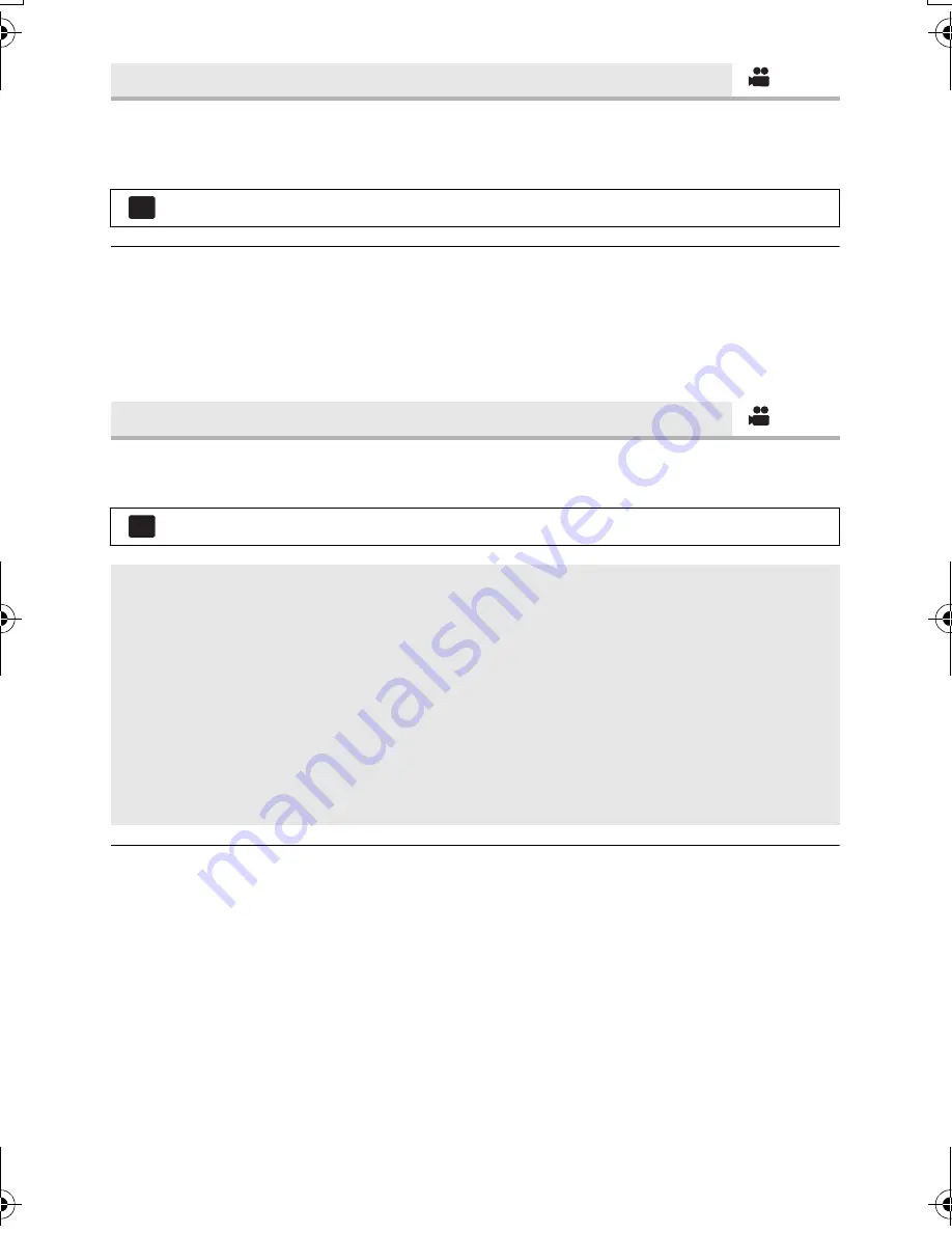 Panasonic HDC-HS900 Operating Instructions Manual Download Page 72