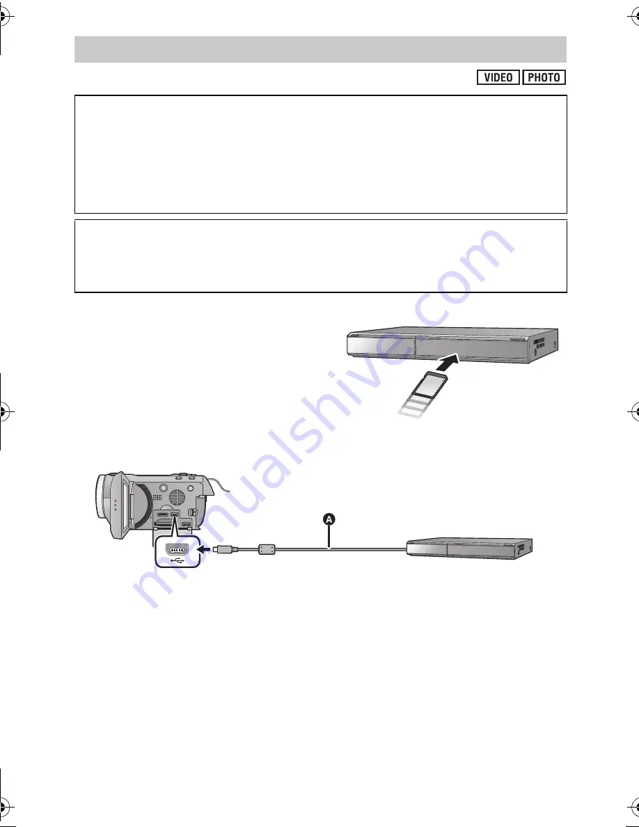 Panasonic HDC-SD800 Operating Instructions Manual Download Page 112