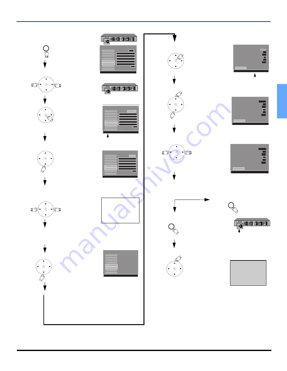 Panasonic HDTV DLP PT-60DL54 Скачать руководство пользователя страница 23