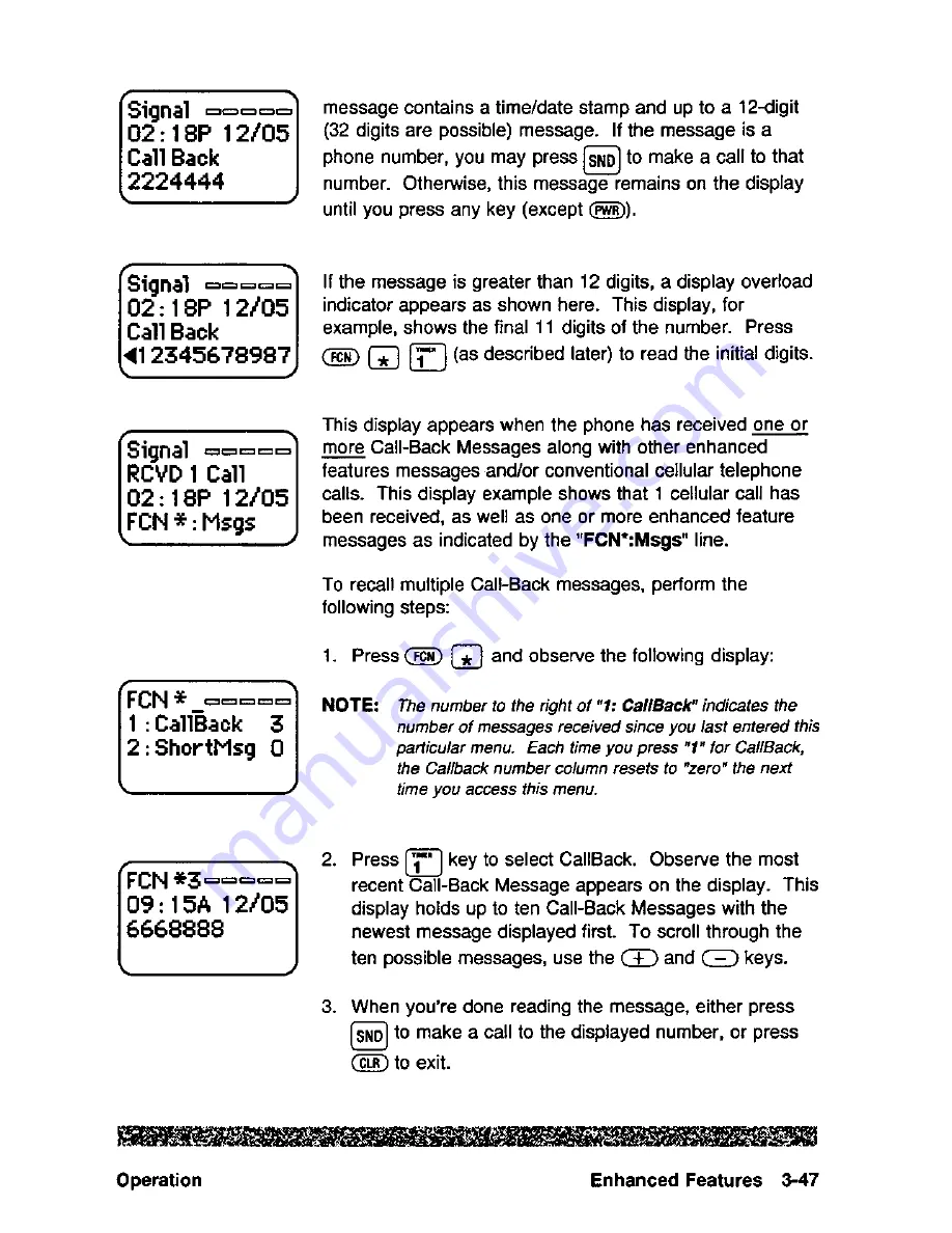 Panasonic HH950 - CELL PHONE Operating Instructions Manual Download Page 80