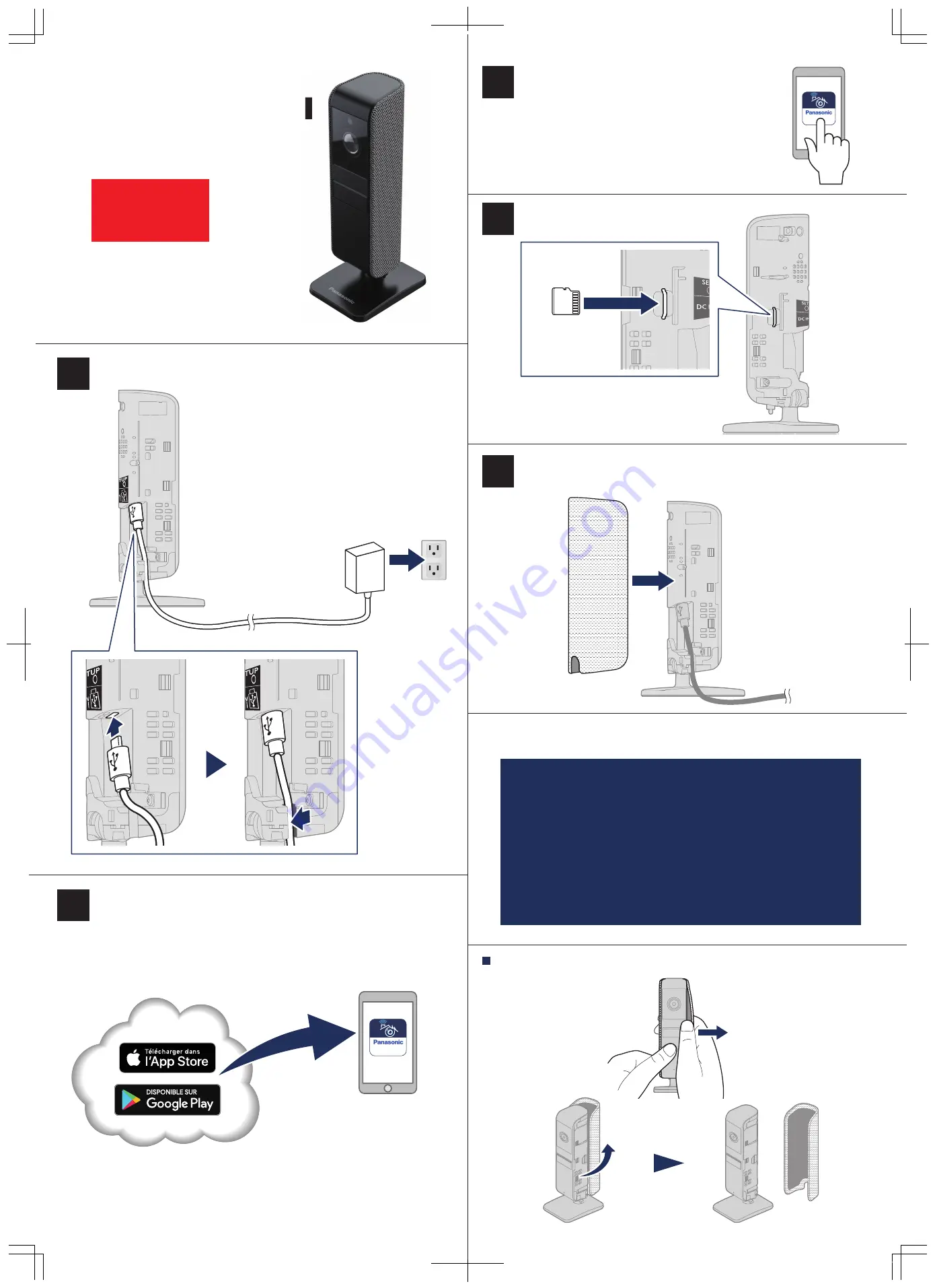 Panasonic HNC815 Скачать руководство пользователя страница 2