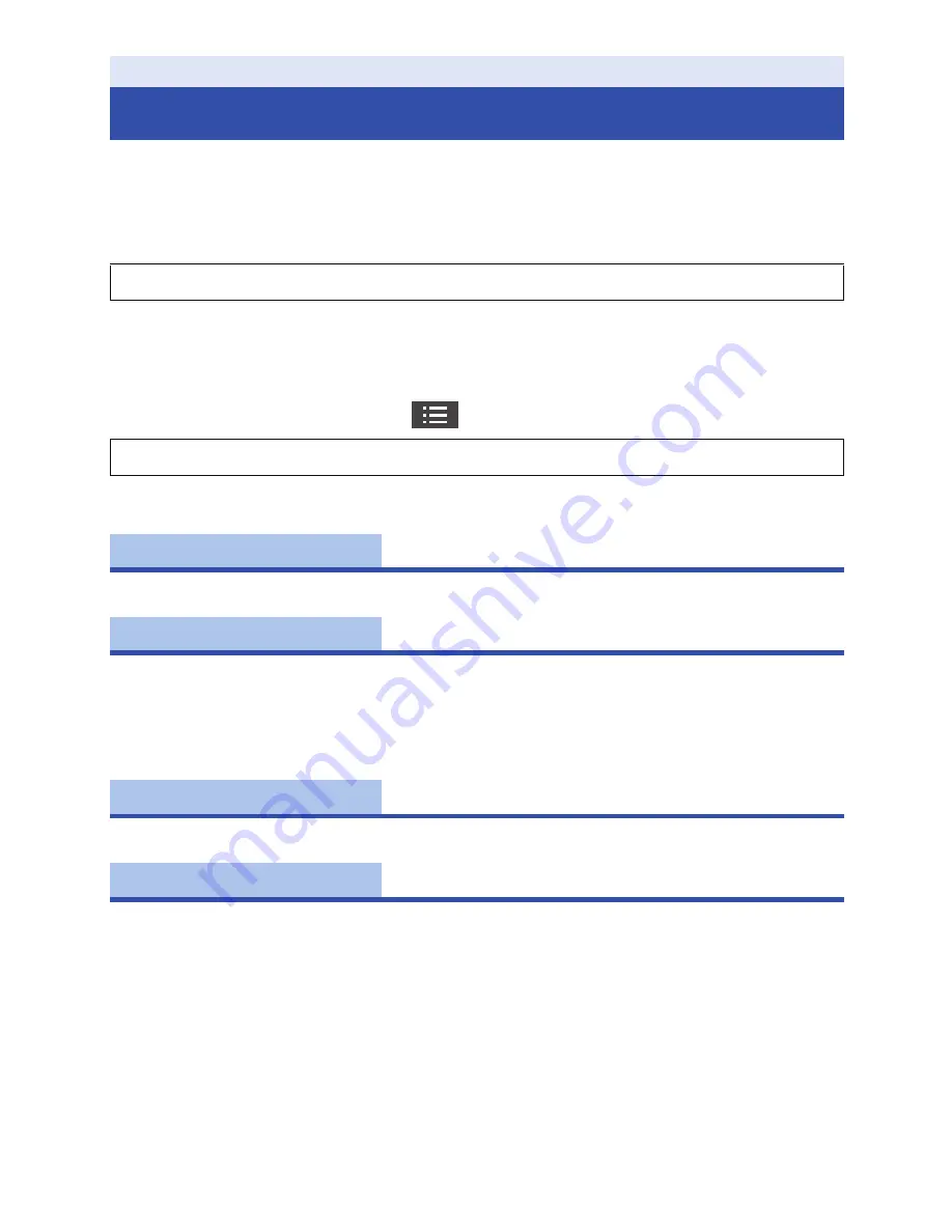 Panasonic HX-A500 Owner'S Manual Download Page 66